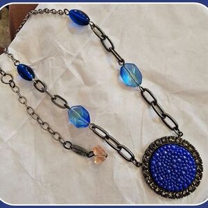 #Sabika #Collectible #Collector's 20th Anniversary #Medallion Necklace #NWOT